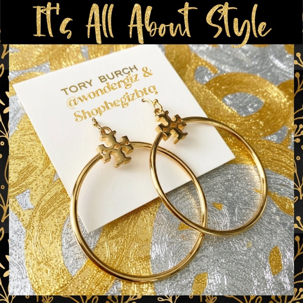 🔥🔥🔥ONE ITEM DEAL OF THE DAY Tory Burch Authentic Earrings Reduced Buy Now & Save